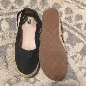 Navy Ugg flats size 6.5
